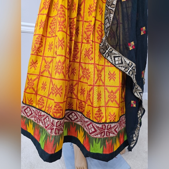 Rust Orange anarkali Suit For Women 2 PC set ethnic Indian wear anarkali suit - Picture 6 of 10